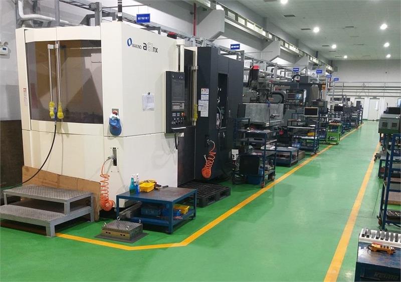 Machining center area